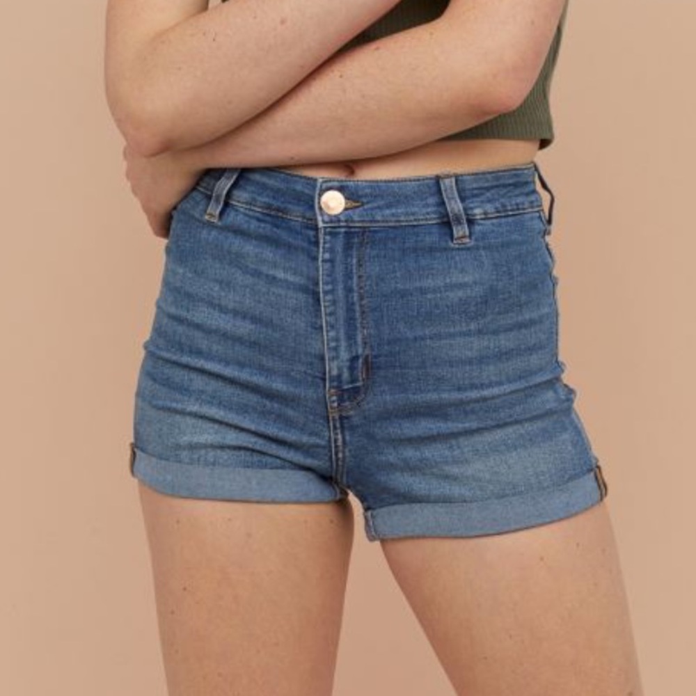 6 jean shorts